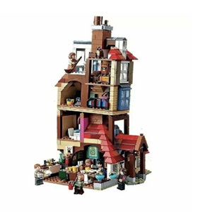 اسباب بازی لگو هری پاتر حمله به بارو 1047 قطعه Magic Castle Attack on the Burrow Weasley House_اسباب بازی لگو